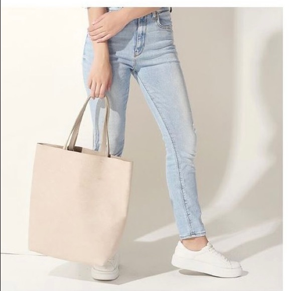 Genuine Leather tote - Picture 3 of 5